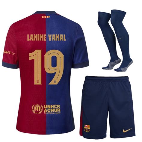 Ensemble enfant FC Barcelone Lamine Yamal